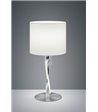 TRIO Nandor stål bordlampe