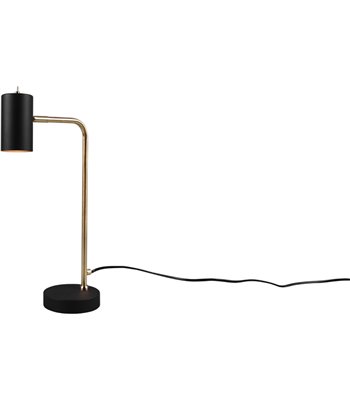 TRIO Marley messing/sort bordlampe