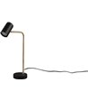 TRIO Marley messing/sort bordlampe