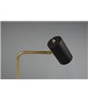 TRIO Marley messing/sort bordlampe