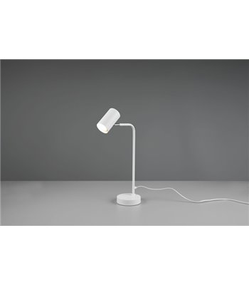 TRIO Marley hvid bordlampe