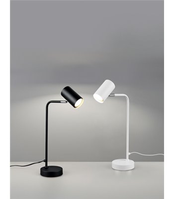 TRIO Marley hvid bordlampe
