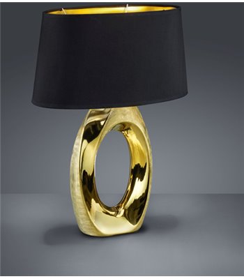 Reality Taba guld/sort bordlampe