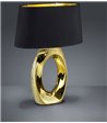 Reality Taba guld/sort bordlampe