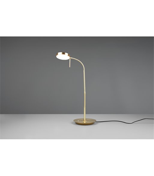 TRIO Monza messing bordlampe