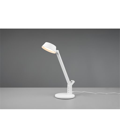 TRIO Ava hvid bordlampe