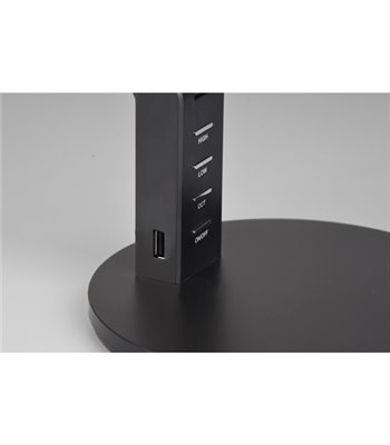 TRIO Ava sort bordlampe