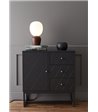 Belid Buddy rød/opal bordlampe