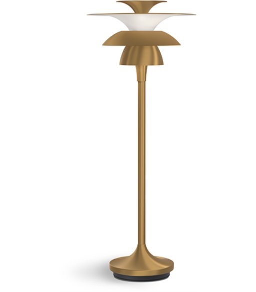 Belid Picasso antik messing bordlampe