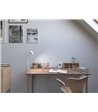 Belid Tyson hvid bordlampe m/bordklemme