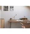 Belid Cato blank messing bordlampe