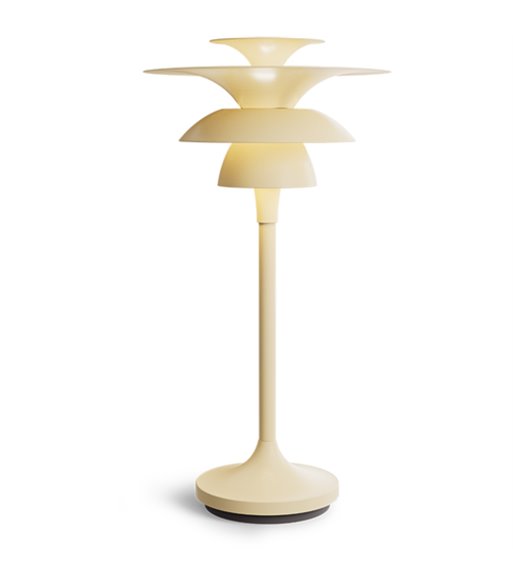 Belid Picasso H34,8 lys honning bordlampe