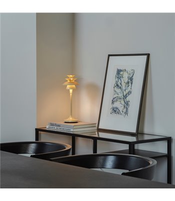 Belid Picasso H34,8 lys honning bordlampe