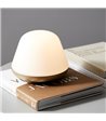 Herstal Bloom Ø20 messing/opal bordlampe