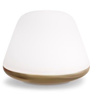 Herstal Bloom Ø38 messing/opal bordlampe