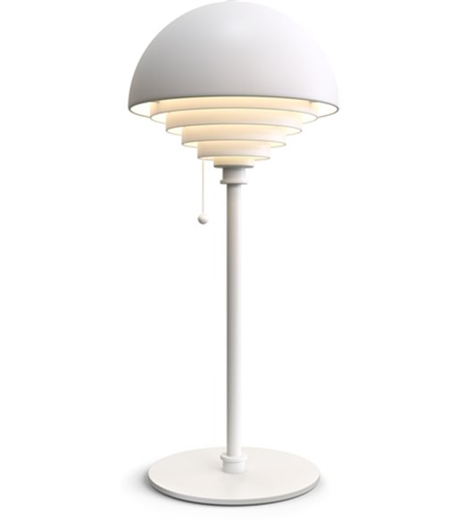Herstal Motown hvid bordlampe