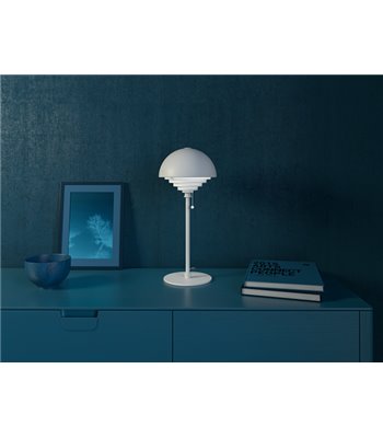 Herstal Motown hvid bordlampe