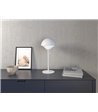 Herstal Motown hvid bordlampe