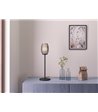 Herstal Tentacle sort/røgfarvet bordlampe