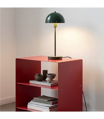 Herstal Vienda oak leaf green bordlampe