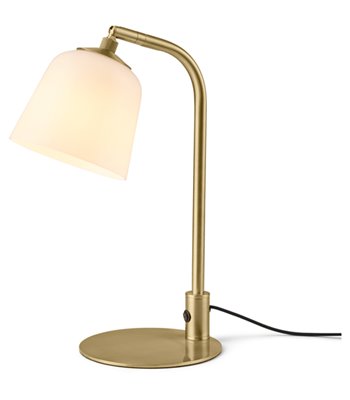 Halo Design Room 49 opal/antik messing bordlampe