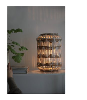 Markslöjd ANO beige/nougat bordlampe
