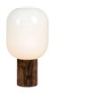 Markslöjd Skene wood/white bordlampe