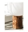 Markslöjd Skene wood/white bordlampe