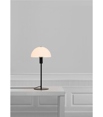 Nordlux Ellen Opal/sort bordlampe