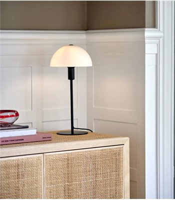 Nordlux Ellen Opal/sort bordlampe