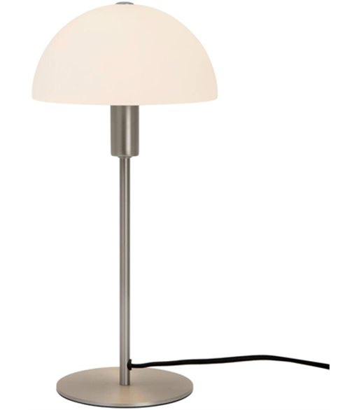 Nordlux Ellen Opal/stål bordlampe
