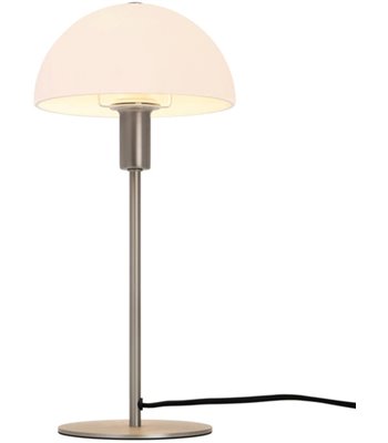 Nordlux Ellen Opal/stål bordlampe