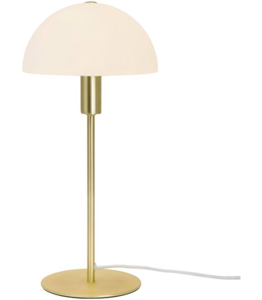 Nordlux Ellen Opal/messing bordlampe