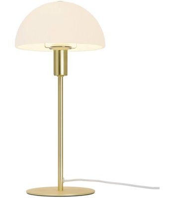 Nordlux Ellen Opal/messing bordlampe