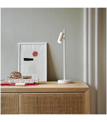 Nordlux Omari hvid bordlampe