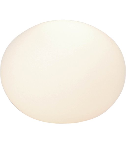 Aneta Globus Ø18 hvid bordlampe