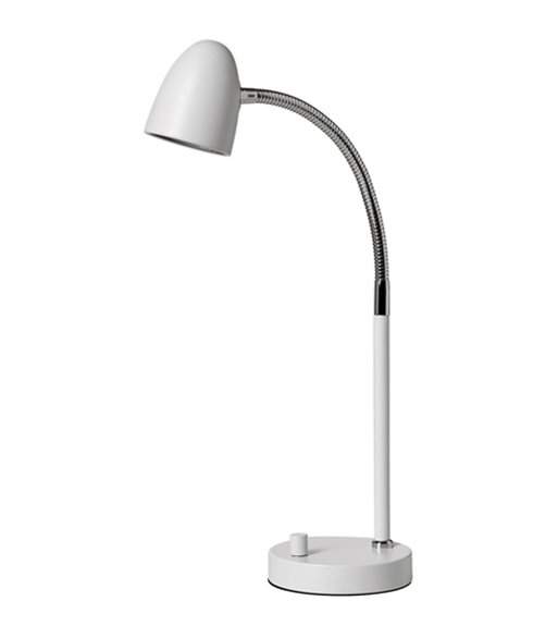 AH Belysning Koster hvid bordlampe