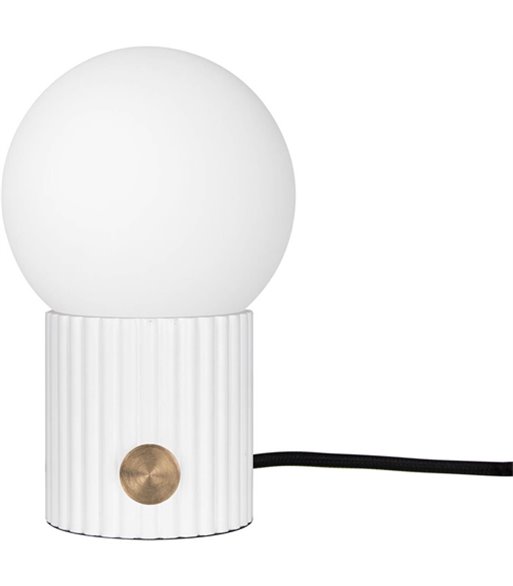 Globen Lighting Hubble hvid bordlampe