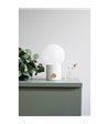 Globen Lighting Hubble hvid bordlampe