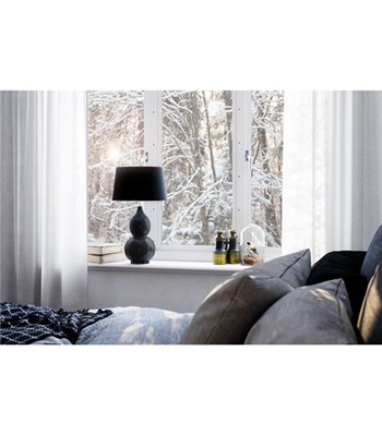 By Rydéns Lofty sort bordlampe