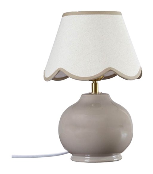 PR Home Nell grå bordlampe