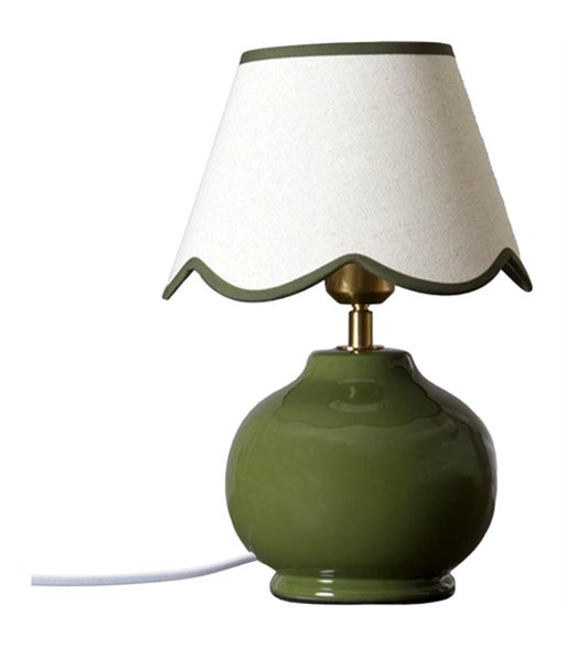 PR Home Nell grøn bordlampe