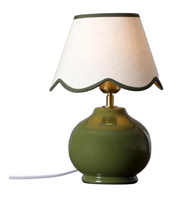 PR Home Nell grøn bordlampe