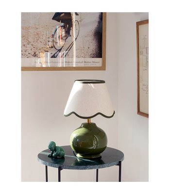 PR Home Nell grøn bordlampe