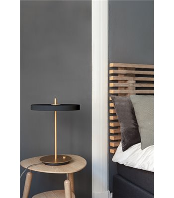 UMAGE Asteria Ø31 antracitgrå bordlampe