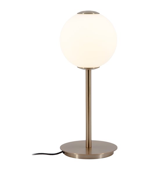 UMAGE Audrey messing/opal bordlampe