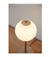 UMAGE Audrey messing/opal bordlampe