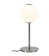 UMAGE Audrey stål/opal bordlampe