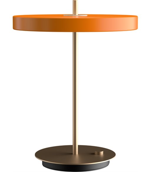 UMAGE Asteria Ø31 orange bordlampe