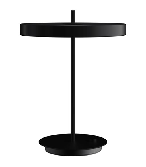 UMAGE Asteria Black - black base bordlampe